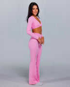 Silhouette V-cut Flares
