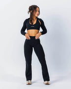 Silhouette V-cut Flares