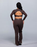 Silhouette V-cut Flares