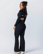 Silhouette V-cut Flares