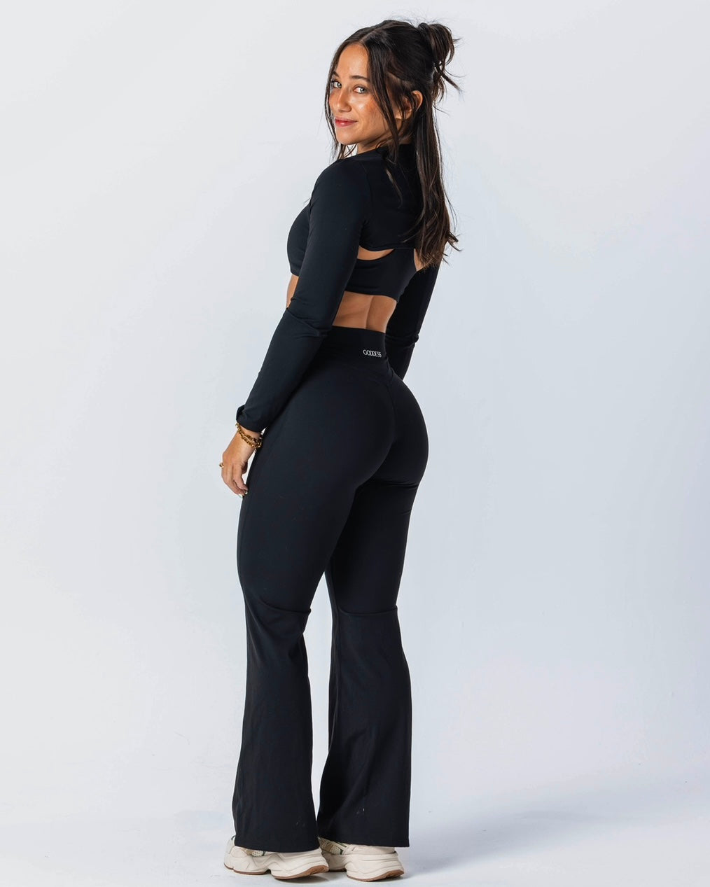 Silhouette V-cut Flares