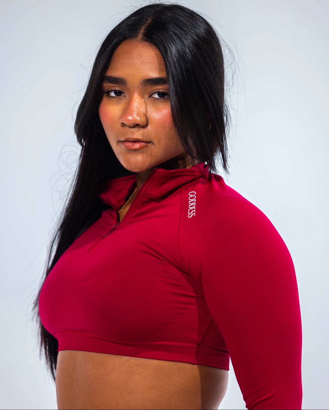 ALL IN Crop Zip up – Goddess Boutique