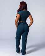 Silhouette V-cut Flares