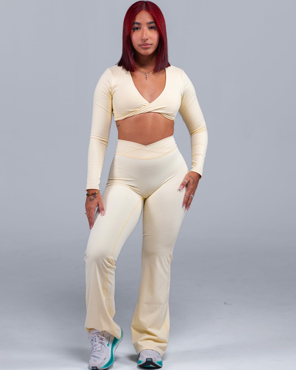 Silhouette V-cut Flares