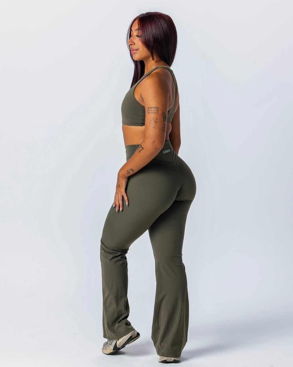 Silhouette V-cut Flares