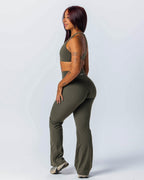 Silhouette V-cut Flares